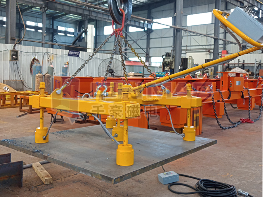 電永磁起重器在鋼板運(yùn)輸業(yè)的重要意義-千豪磁電