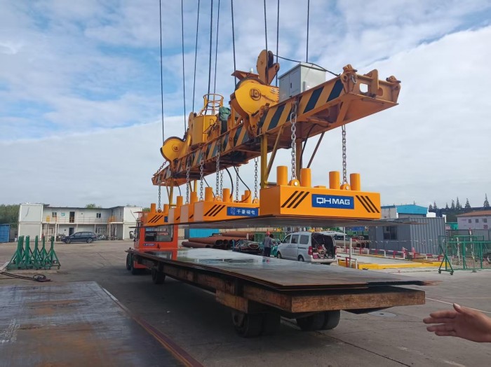 千豪磁電電永磁吊具創(chuàng)新應(yīng)用：推動(dòng)碼頭裝卸安全與效率新高度
