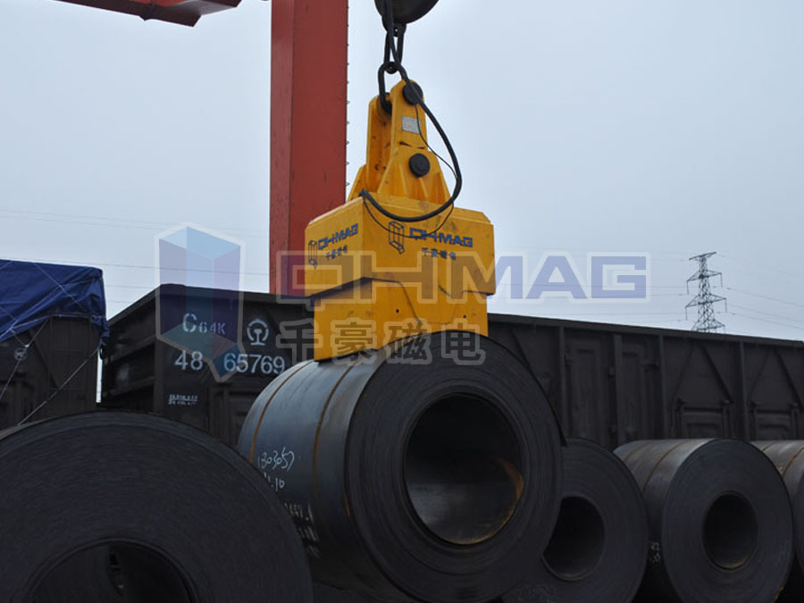 磁力吊裝鋼帶卷