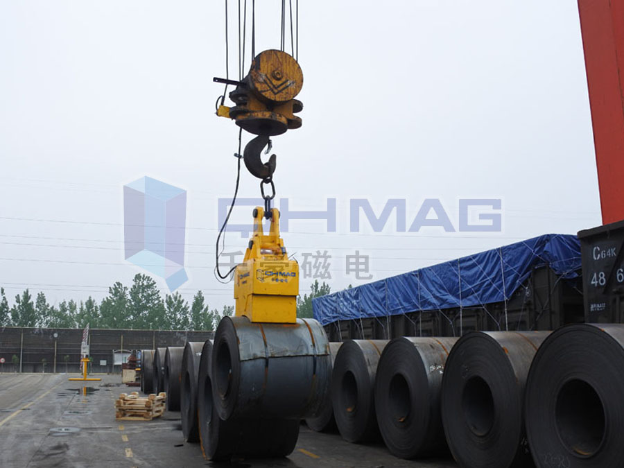 鋼帶卷起重電永磁鐵